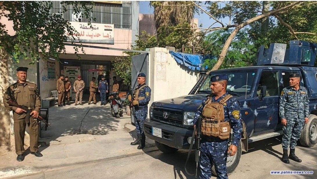 عمليات بغداد تبدأ تأمين المدارس ومخازن المفوضية استعداداً للانتخابات